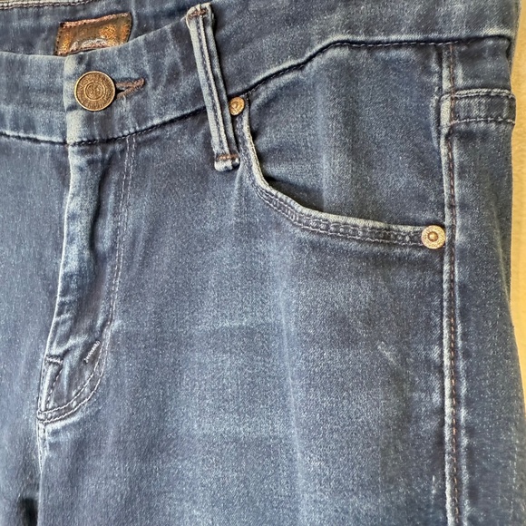 MOTHER The Looker Body Electric Low-Mid Rise Quality Stretchy Denim Skinny Jeans - Picture 6 of 16